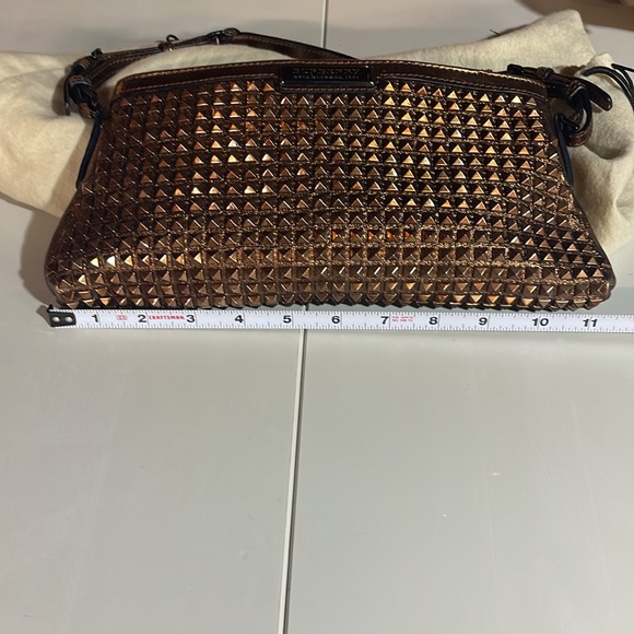 Burberry bag. Bronze studded - Picture 7 of 8
